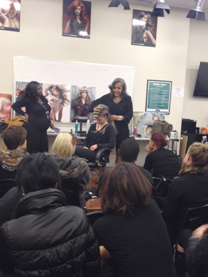 Audrey Bethards at Paul Mitchell